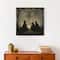 Spooky Witches Circle 16" x 16" Canvas Wall Art